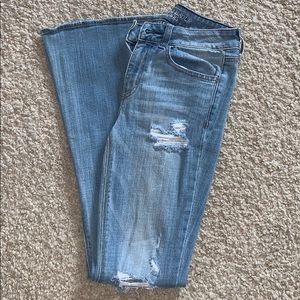 American Eagle Light Wash Bootcut Jeans